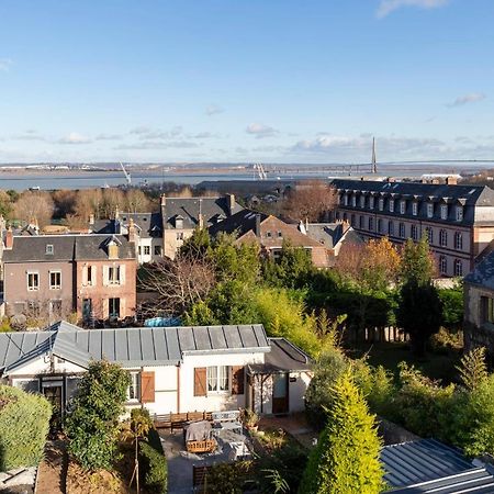La-Haut - 3 Panorama Of The Estuary - City Center Honfleur Exterior foto